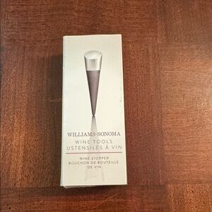 Williams Sonoma Wine Tool Stopper New in Box